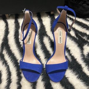 Blue Steve Madden heels